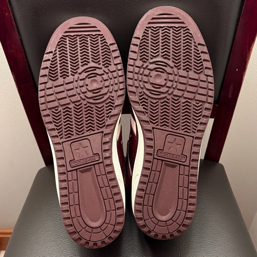 New Converse Men's Weapon OX Deep Burgundy Sneakers - Picture 6 of 6
